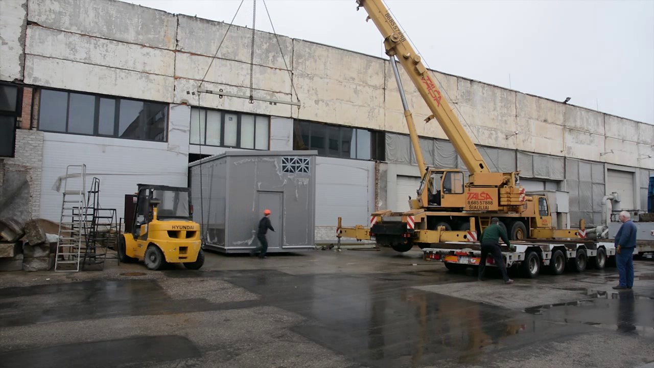 kotłownia kontenerowa kalvis zrębka