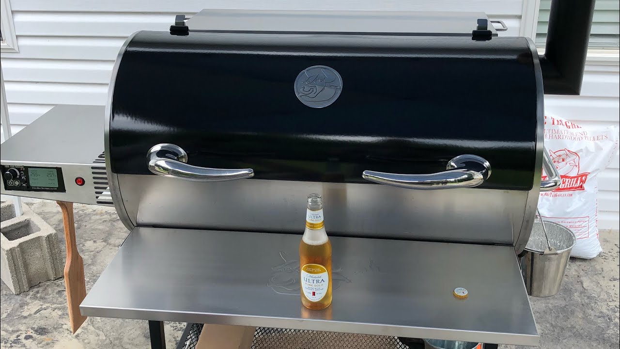 Chicken wings on the Rec Tec RT700 Bull