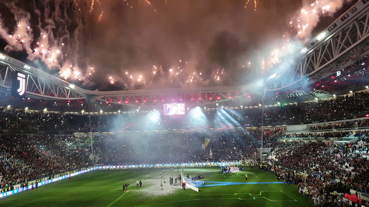Scudetto ceremony Juventus, season 2018/2019