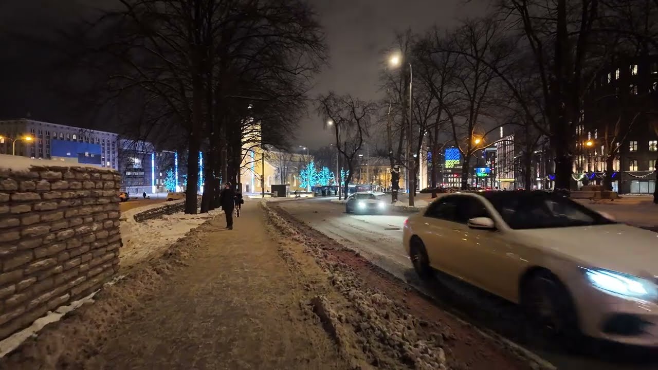 Winter Tallinn City Centre Walking Tour 🇪🇪 Tallinn, Estonia 2026 | 4K Walking Tour
