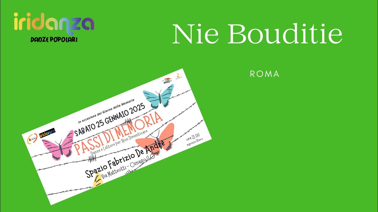 Nie Bouditie - danza Roma