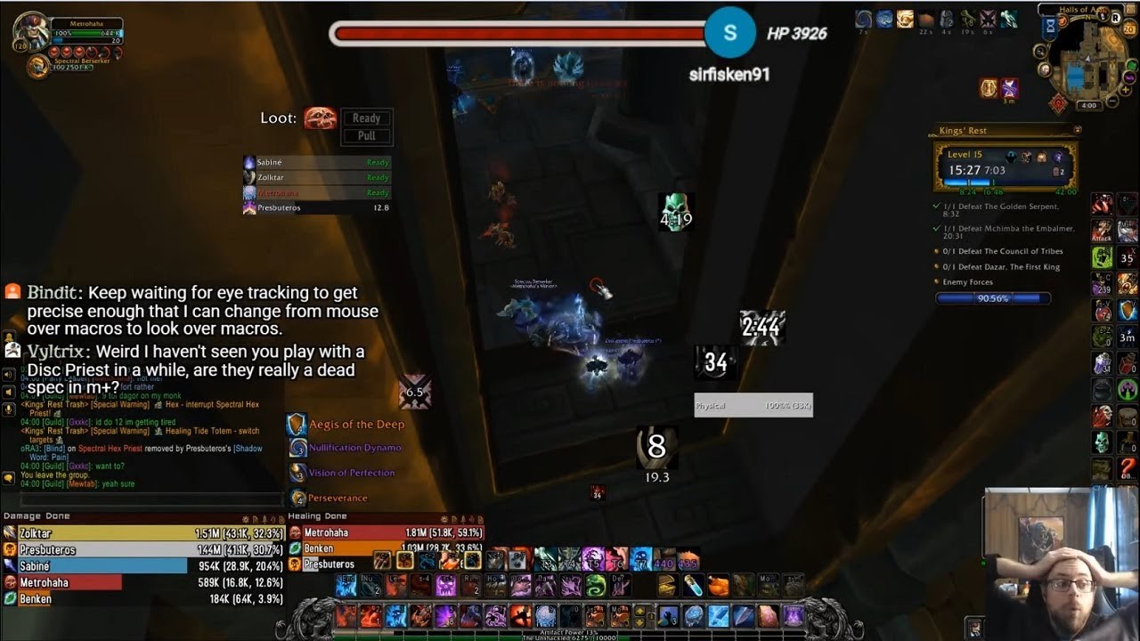 Tank Leaver Gets Rewarded with 450 BIS Titanforge?! - Kings' Rest +15