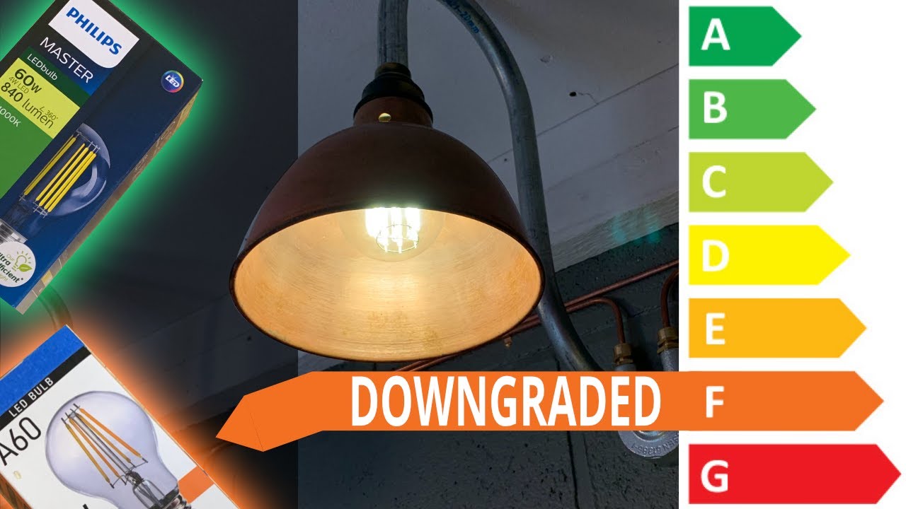 LED Bulbs Downgraded From A+ To F! - Energy Labelling