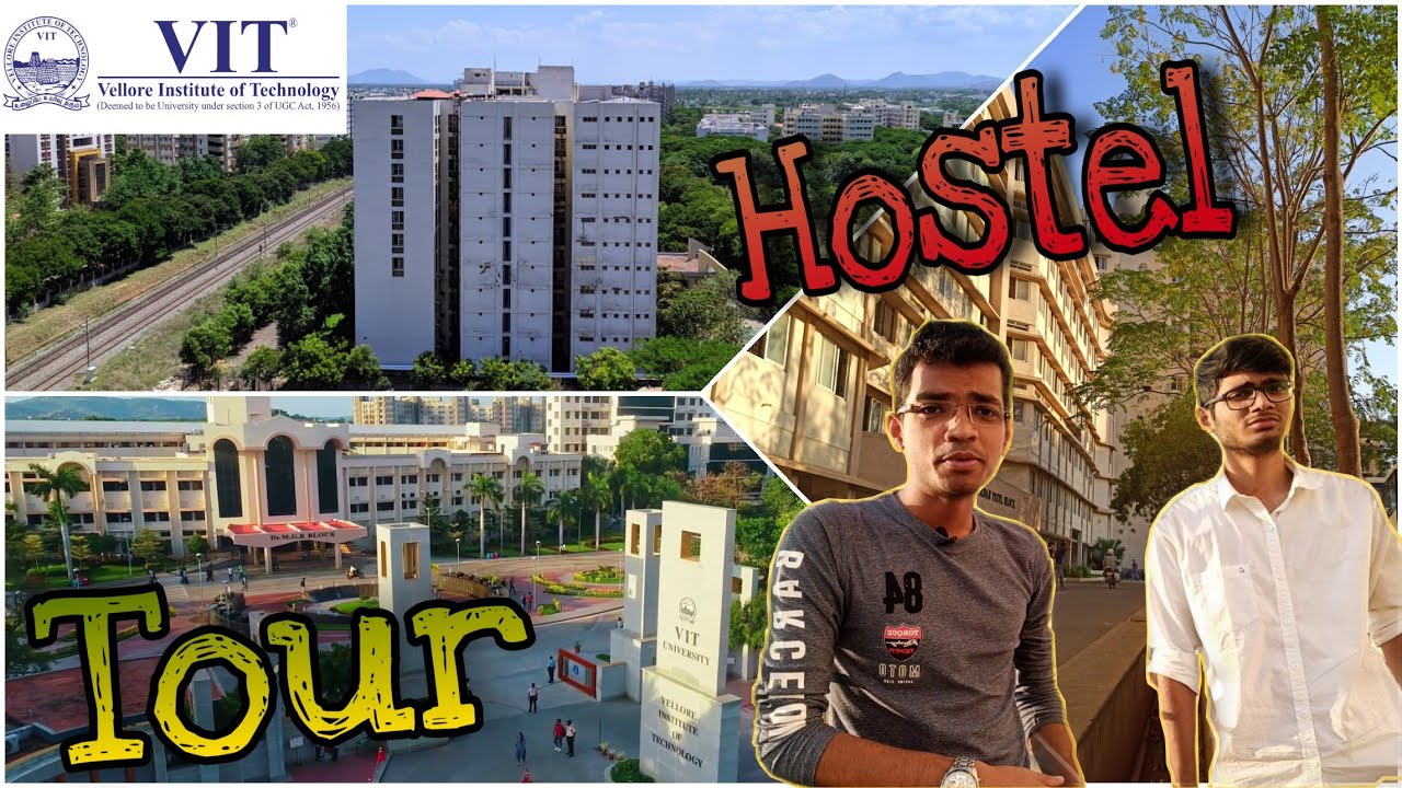Vit Hostel - Rooms (2,3,4,6 - ac & non- ac) ,Bathroom & Facilities | Student Review | {HINDI}