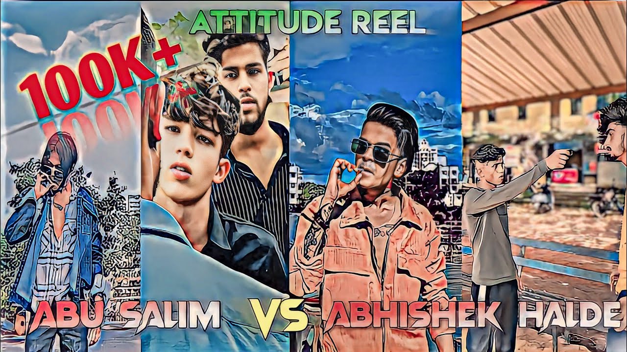 ABU SALIM v/s ABHISHEK HALDE PART-3👿🔥| ATTITUDE INSTAGRAM REELS🤬#abusalim #abhishek #attitude #reels