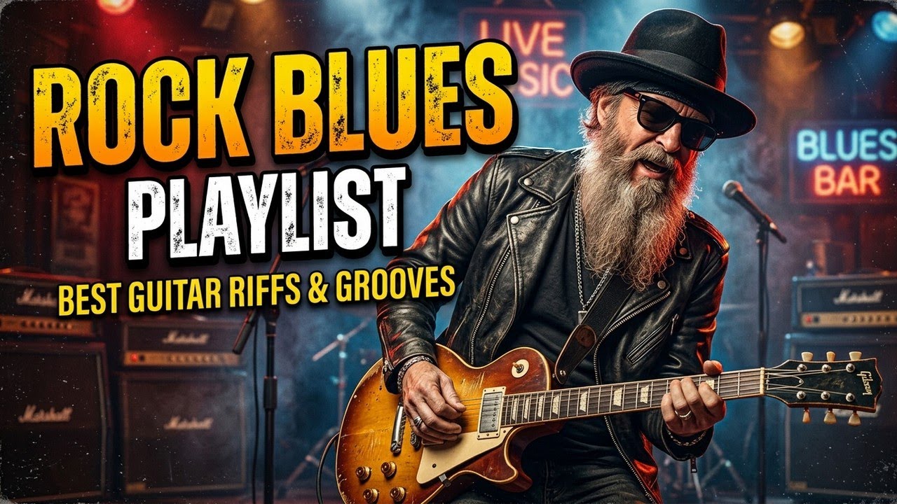 Blues Rock Classics Playlist | Led Zeppelin, Jimi Hendrix, ZZ Top
