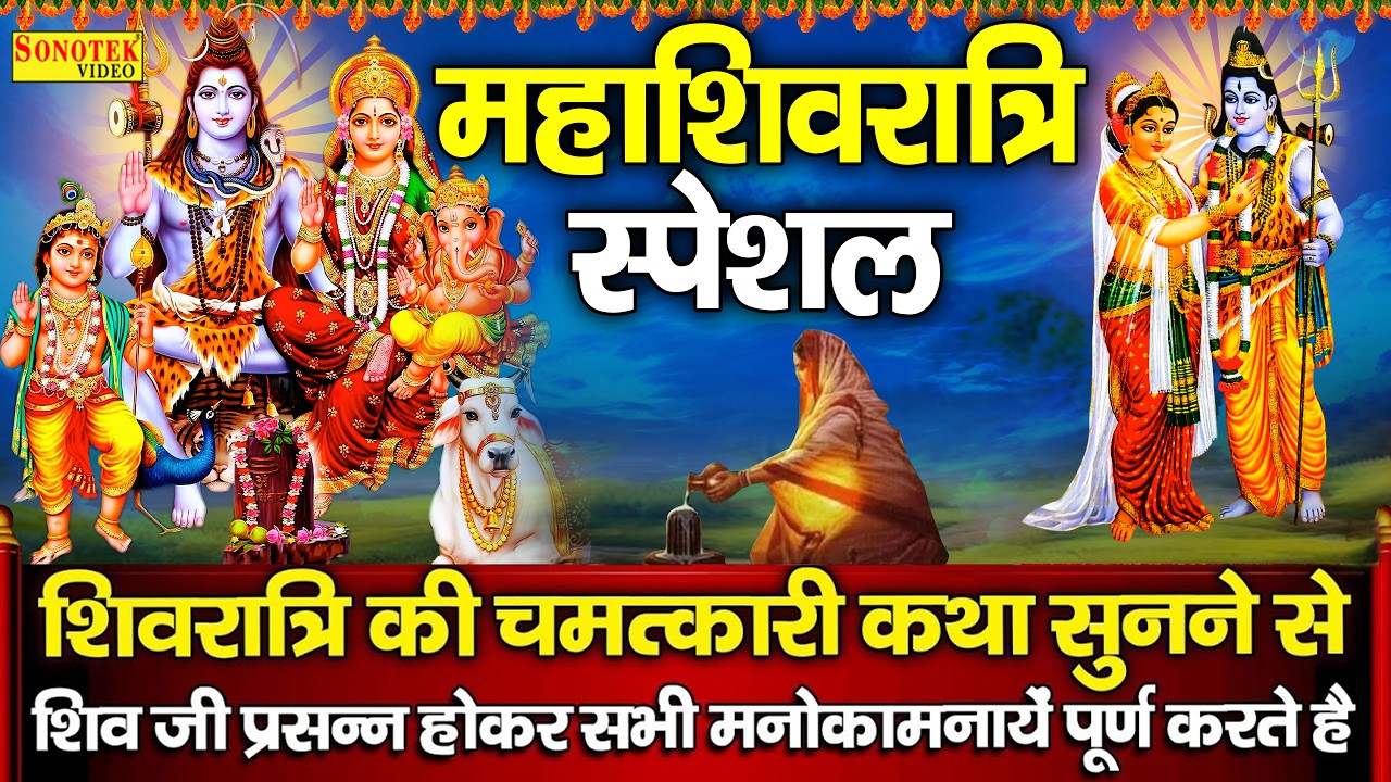 महाशिवरात्रि स्पेशल | महाशिवरात्रि की व्रत कथा | हम महाशिवरात्रि की कथा सुनाते हैं | Shivratri Story