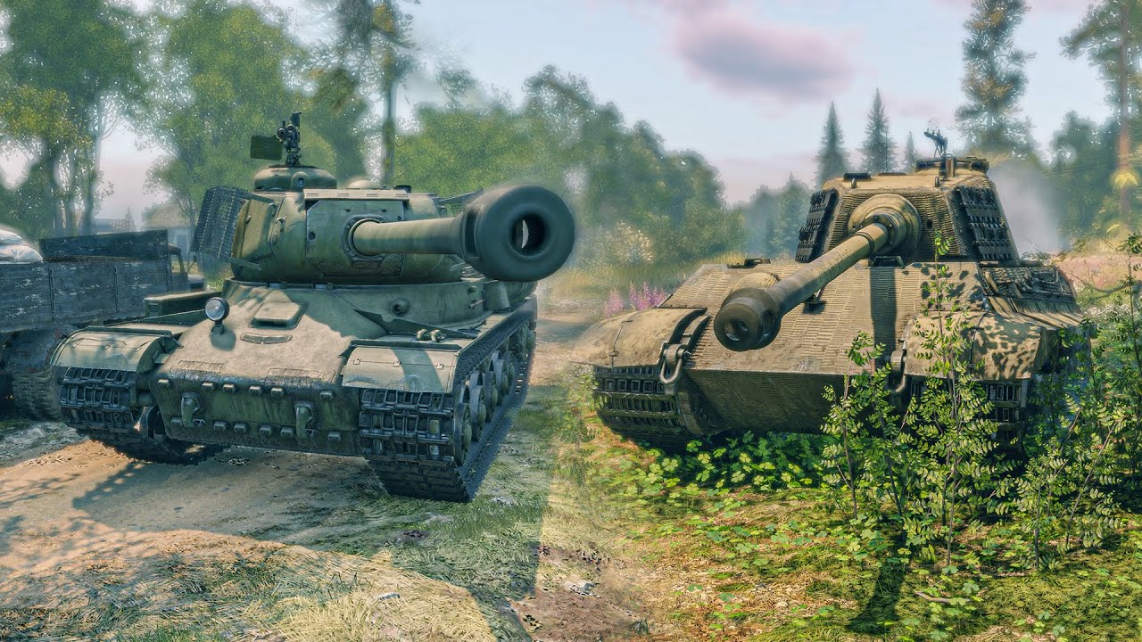 IS-2 (1944) VS Tiger II H (Enlisted Clips) &bull; MeAdmiralStarks