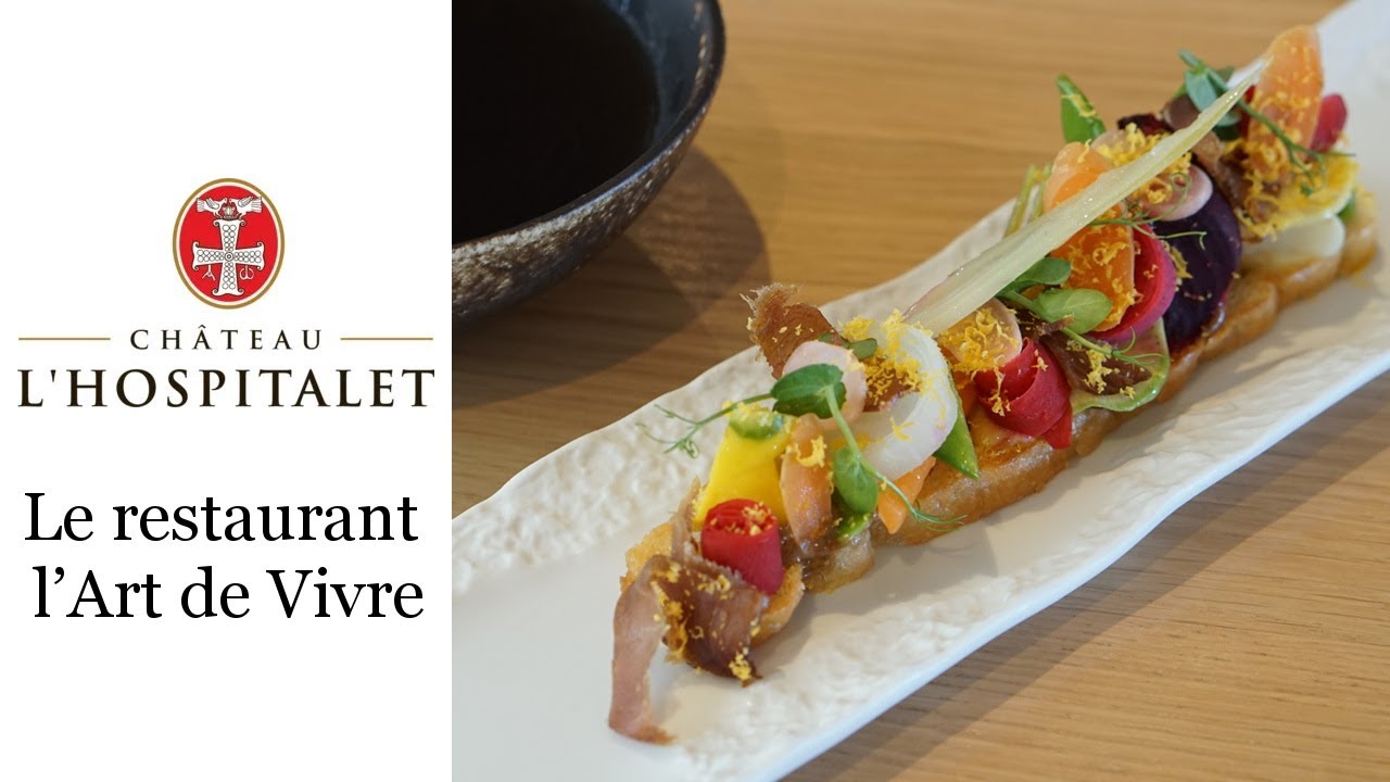 Restaurante l’Art de Vivre en Château l'Hospitalet, Narbona, Francia