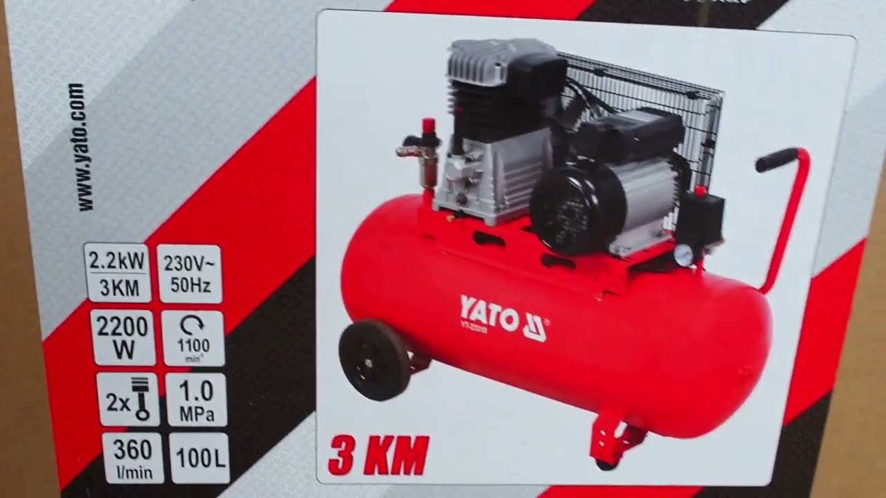 Szybki test kompresora- YATO 23310.