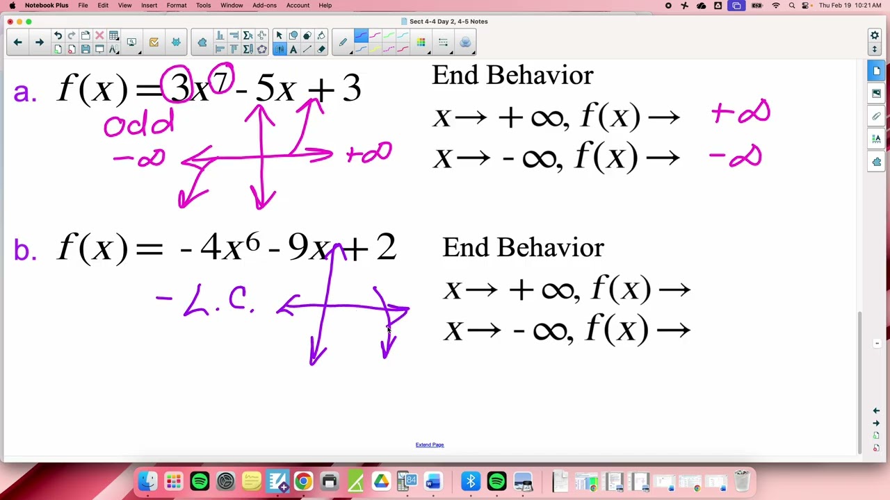 Sect 4 4 Day 2, 4 5 Day 1 Video Adv Alg II