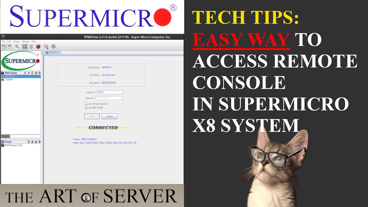 Easy way to access IPMI remote console in Supermicro X8 systems in 2023 | Supermicro Tech Tips