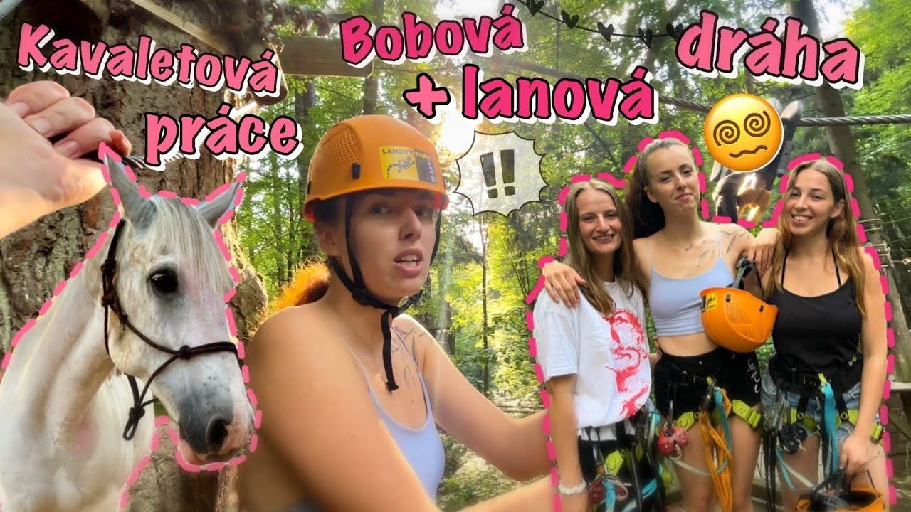 Golden trio na výletě // Drama na lanové dráze + kavaletová práce s Bertem