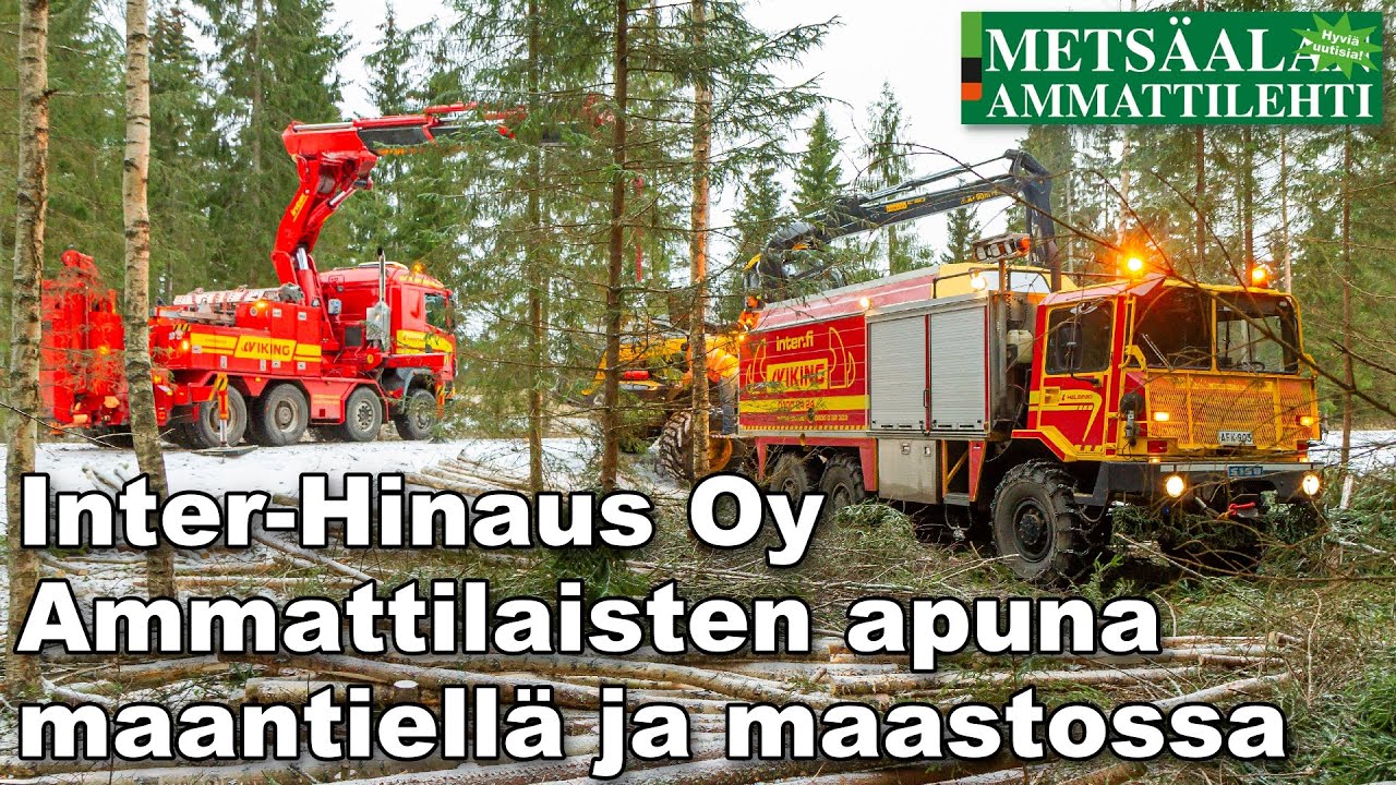 Inter-Hinaus Oy - Ammattilaisten apuna maantiellä ja maastossa