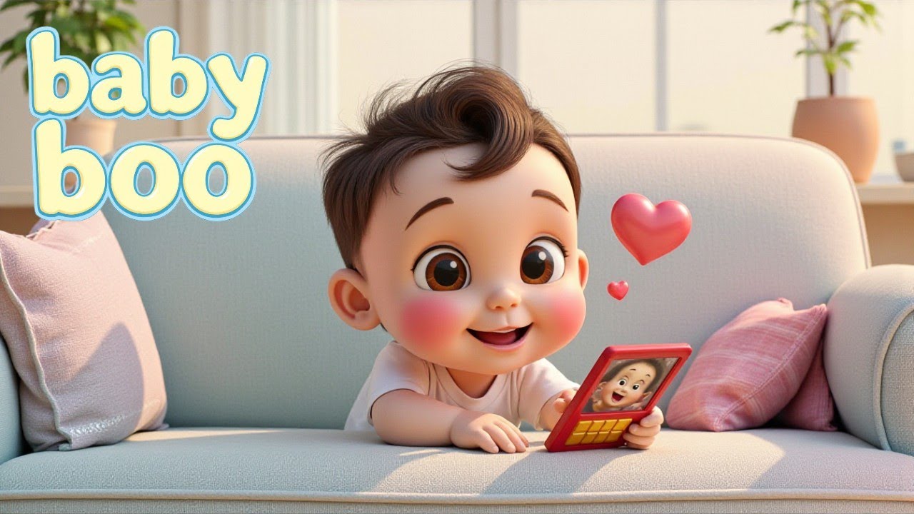 Funny Baby Cartoon 🧸 | No Talking | Cute Silent Animation for Kids