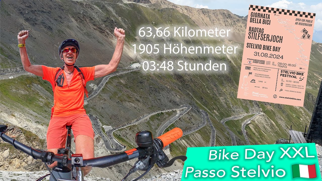 Bike Day XXL - August 2024 - Passo Stelvio 🇮🇹 + 🇨🇭 #bikeday #stelvio #vinschgau #insta360x4