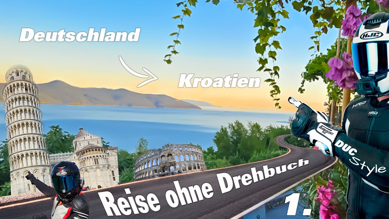 Regen, Sonne und  Liebe / Motorradtour / zwischen Asphalt und Abenteuer / Begleite uns  16 Tage