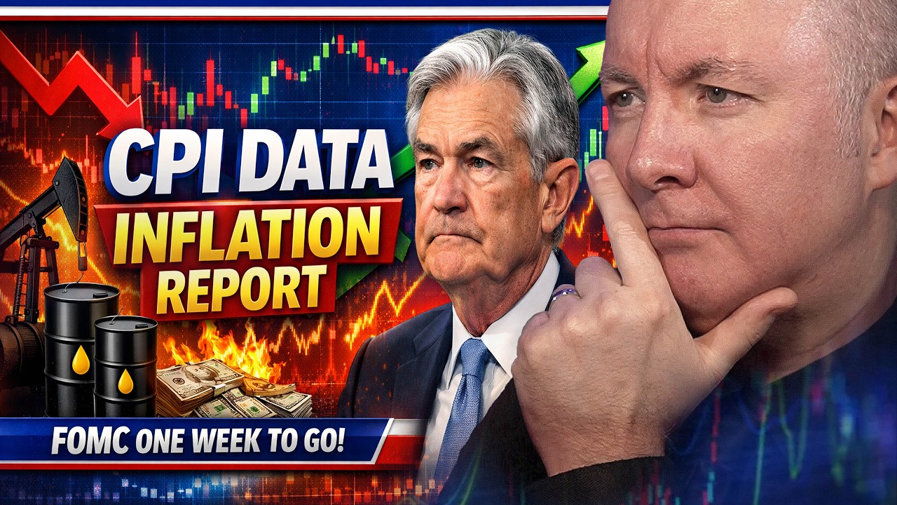 CPI Inflation Report LIVE: One Week Before FOMC Is Oil About to Shock Markets? Martyn Lucas Investor