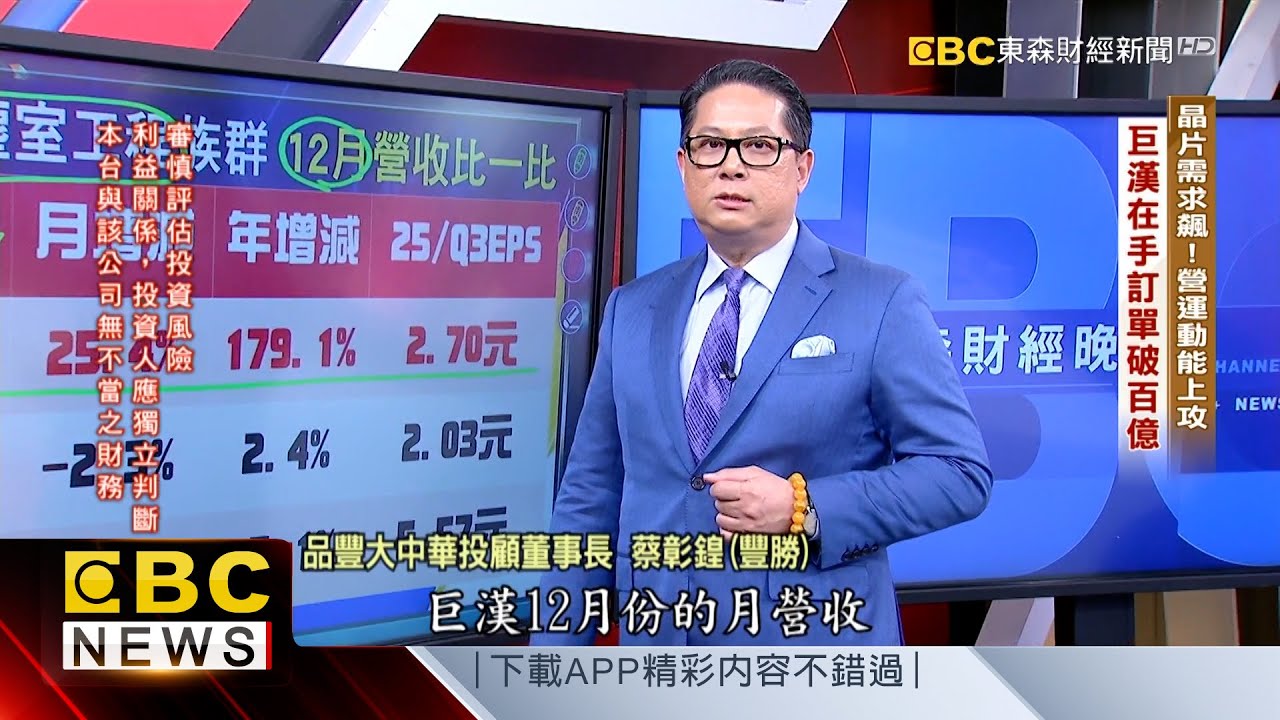 晶片需求飆營運動能上攻 大廠在手訂單破百億 - 蔡彰鍠(豐勝) 20260122《57爆新聞》精選篇 網路獨播版
