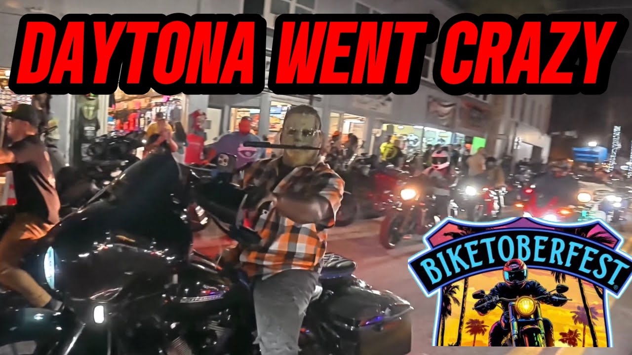 Дайтона-Бич сошёл с ума! Biketoberfest 2025: полный обзор 🏍💨