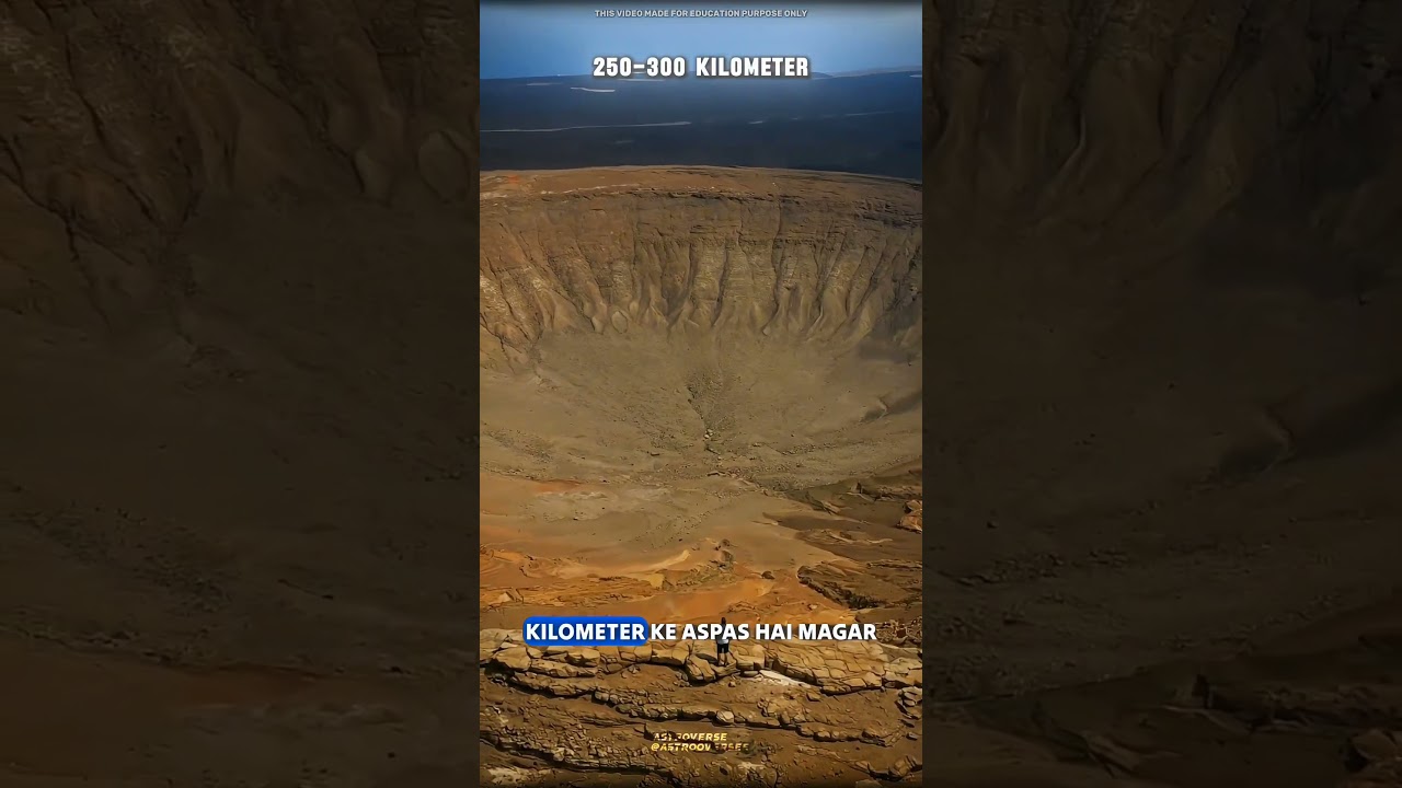 Vredefort dome crater #science #sciencefacts