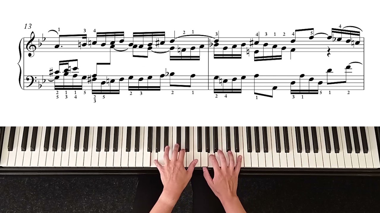 Bach - Sinfonia No. 14 - 198,000pts