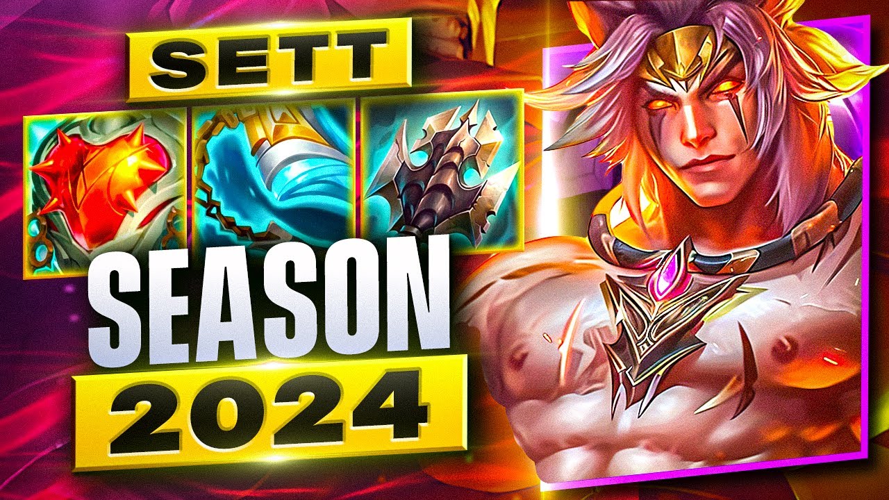 S14 High Elo Sett Gameplay #1 - Season 14 Split 1 SoloQue - Sett Builds&Runes - Sett Guide