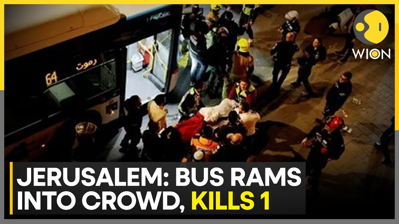 Jerusalem Protests: Bus Hits Ultra-Orthodox Protesters In Jerusalem; 18-Year-Old Boy Dies | WION