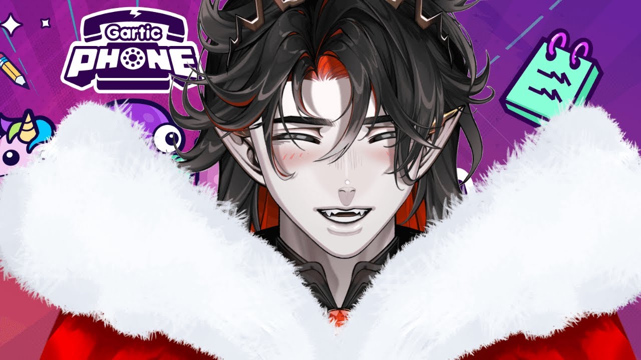 Vtuber plays Gartic Phone with Chat - Christmas Edition