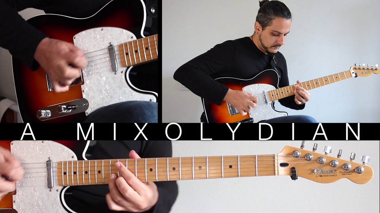 Fusion Licks Volumen 4 - A Mixolydian Run - Free Licks