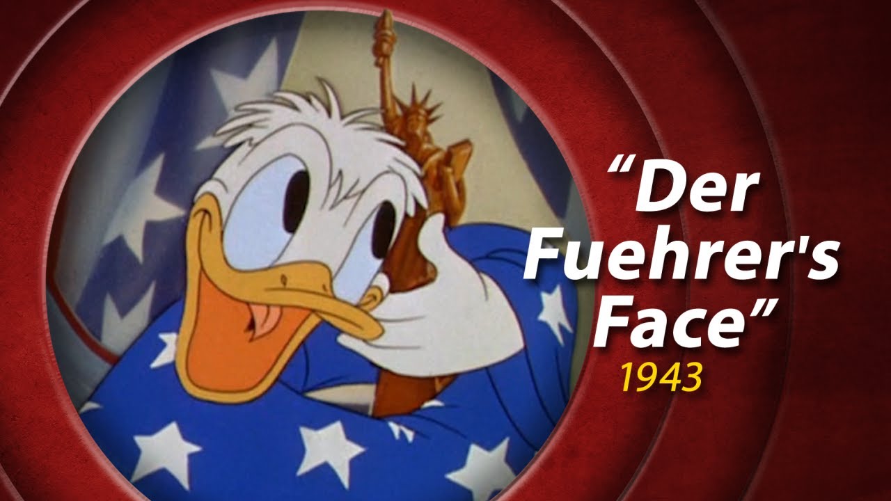An analysis of Donald Duck in Der Fuehrer's Face (1943) | 1 of 3 WWII series