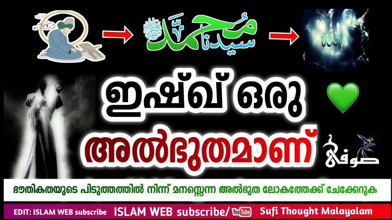 മനസ്സെന്ന അൽഭുത ലോകത്തേക്ക് പ്രവേശിക്കൂ 💚 | Sufi Thought Malayalam | islamic speech Malayalam