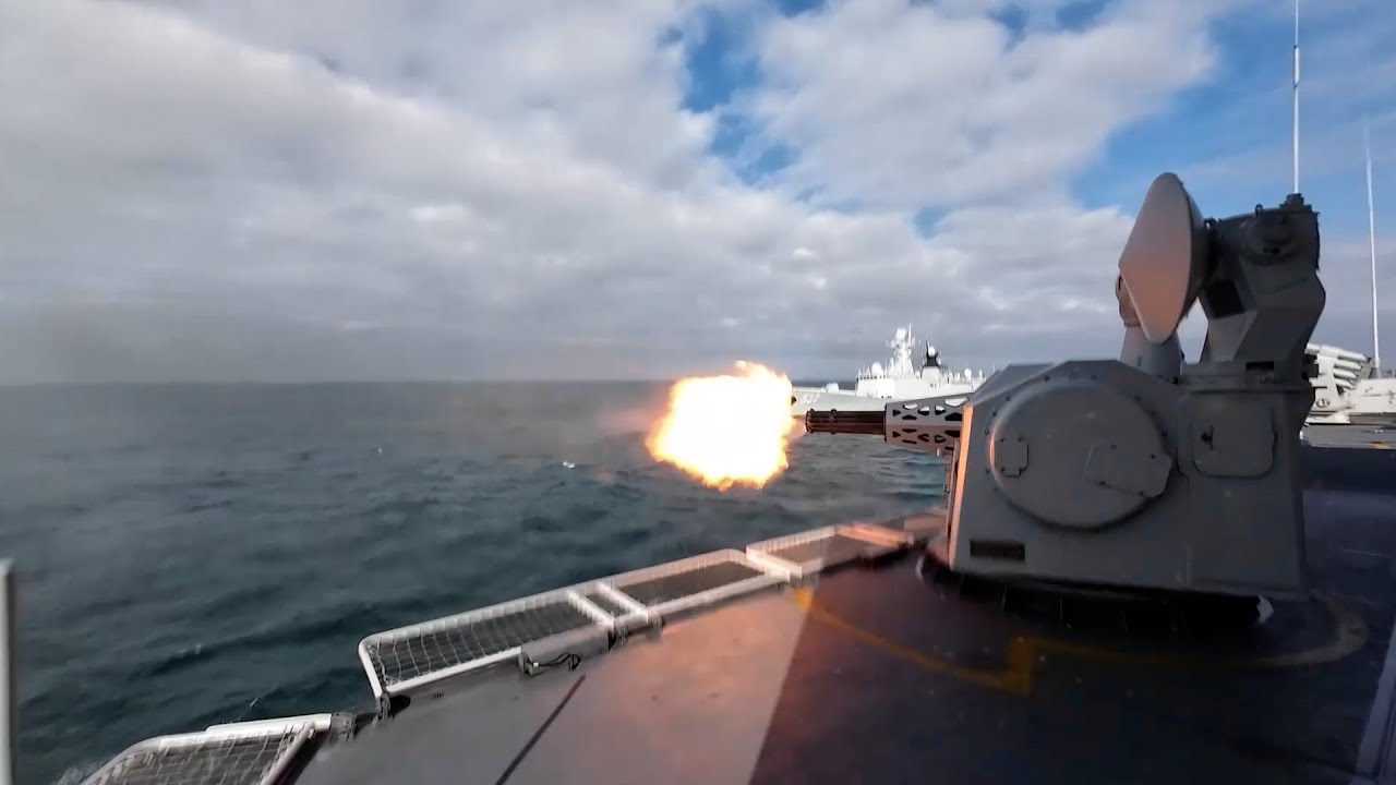 PLA Eastern Theater Command releases alive video on joint drills