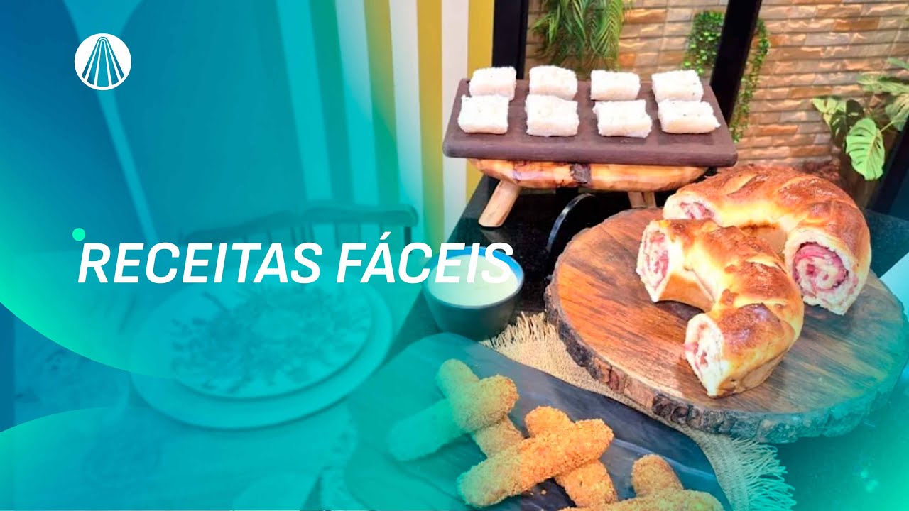 ROSCA DE FRIOS | STEAK DE FRANGO E MANDIOQUINHA | COCADA | Sabor de Vida