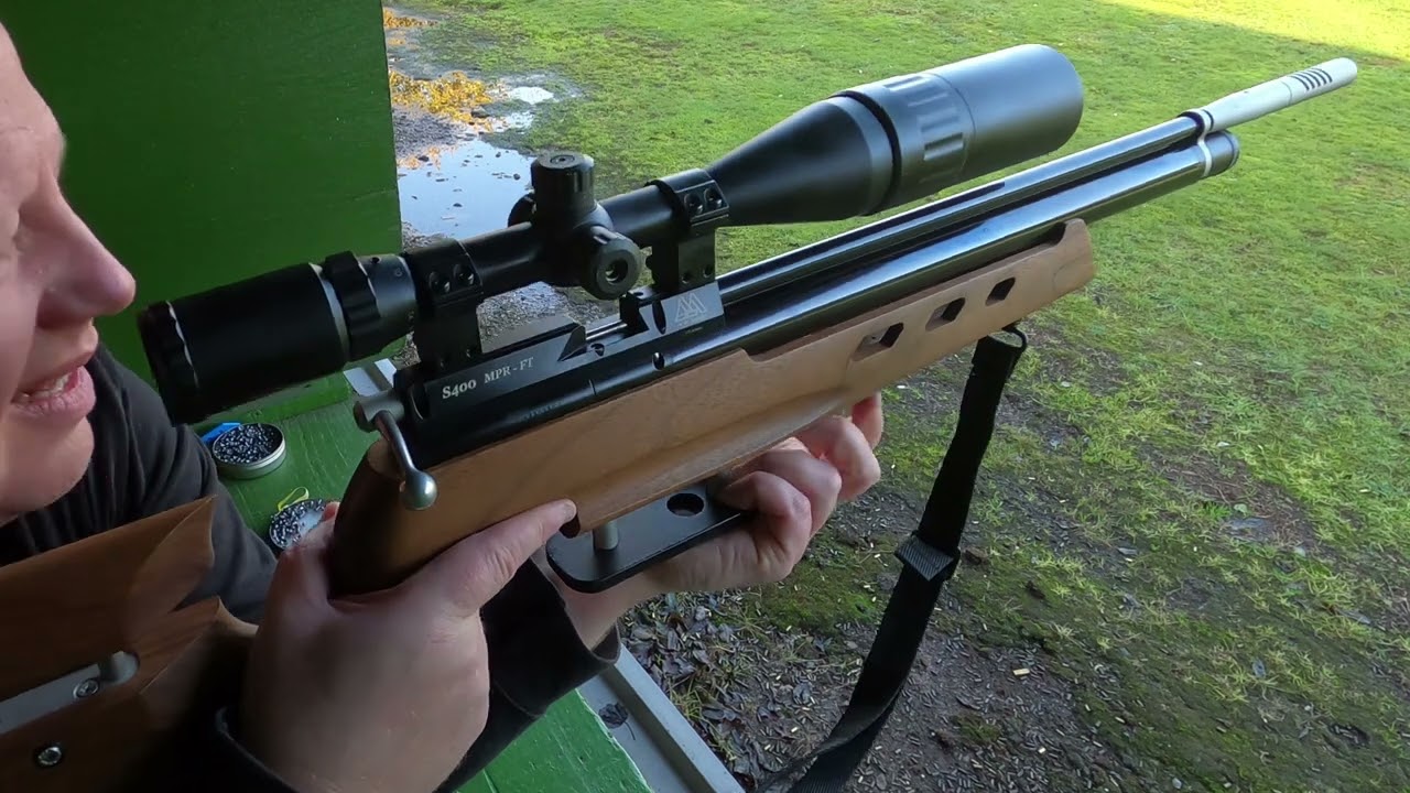 AIR ARMS 177 S400 MPR FT AT THE RANGE