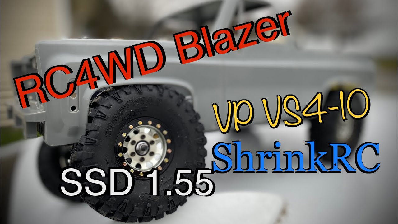 RC4WD VS4-10 1.55 Blazer build. Let’s do this again MY way.