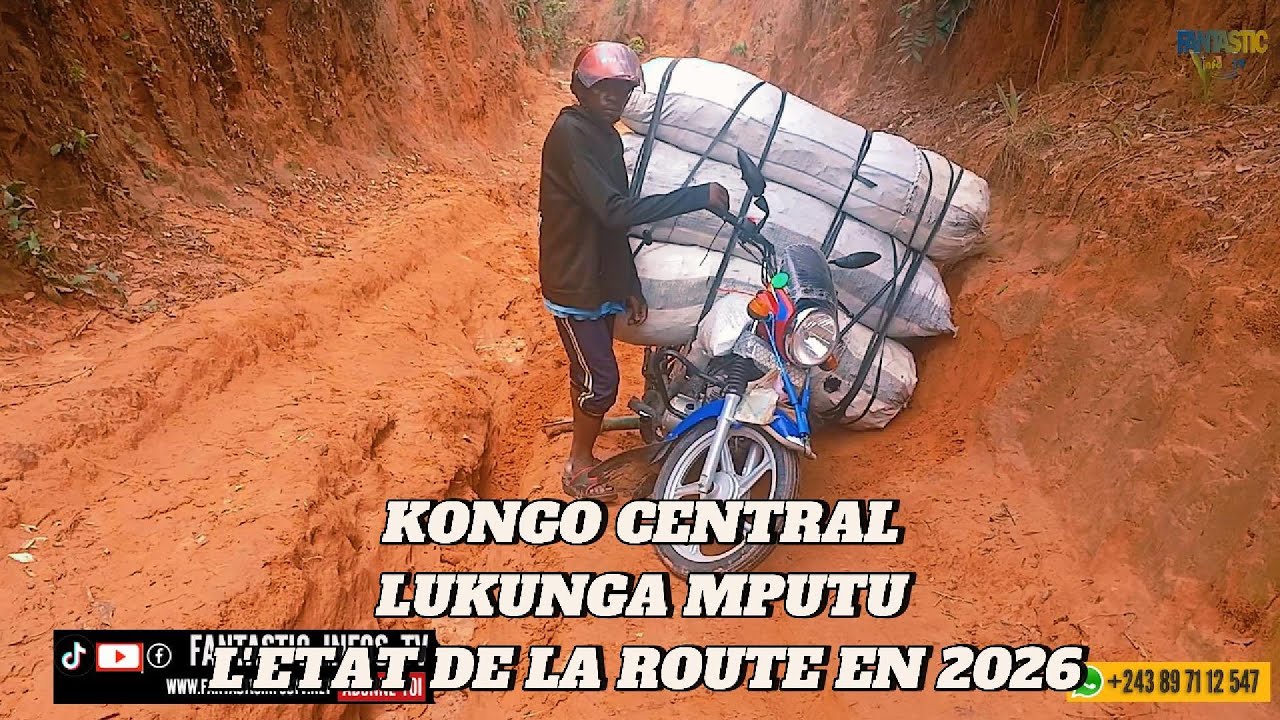 LUKUNGA AU   KONGO CENTRAL  , TERRE ARABLE MANQUE DES ROUTES