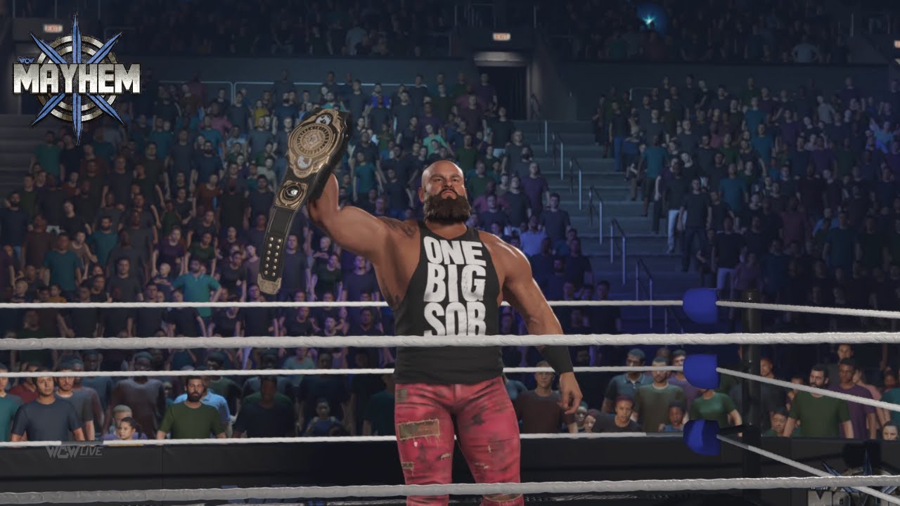Braun Strowman (WWE) v Batista (WCW) (WWE IC & WCW US Championship Double Title Match)