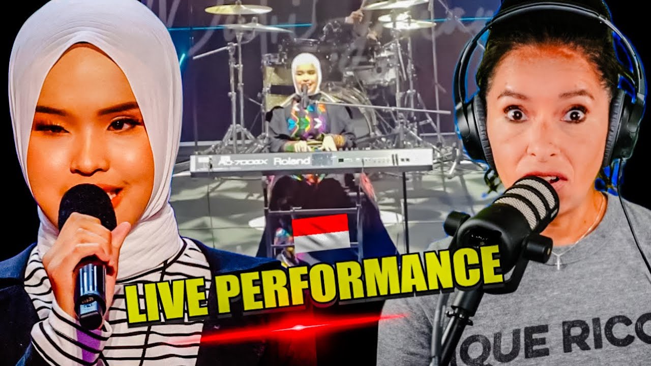PUTRI ARIANI LIVE PERFORMANCE - SET FIRE TO THE RAIN (Cover) Adele // LATINA REACTS
