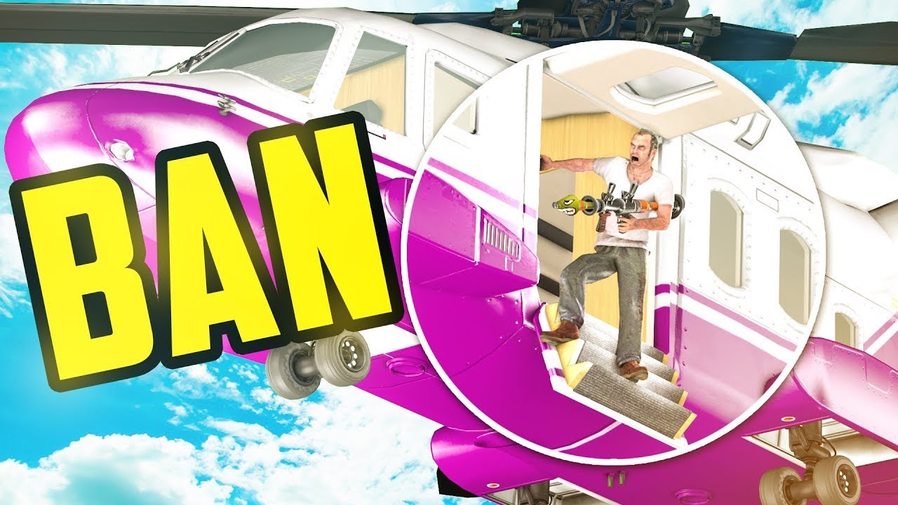JE TROLL ET LANCE DES AVIONS SUR LES JOUEURS ! GTA5 RP