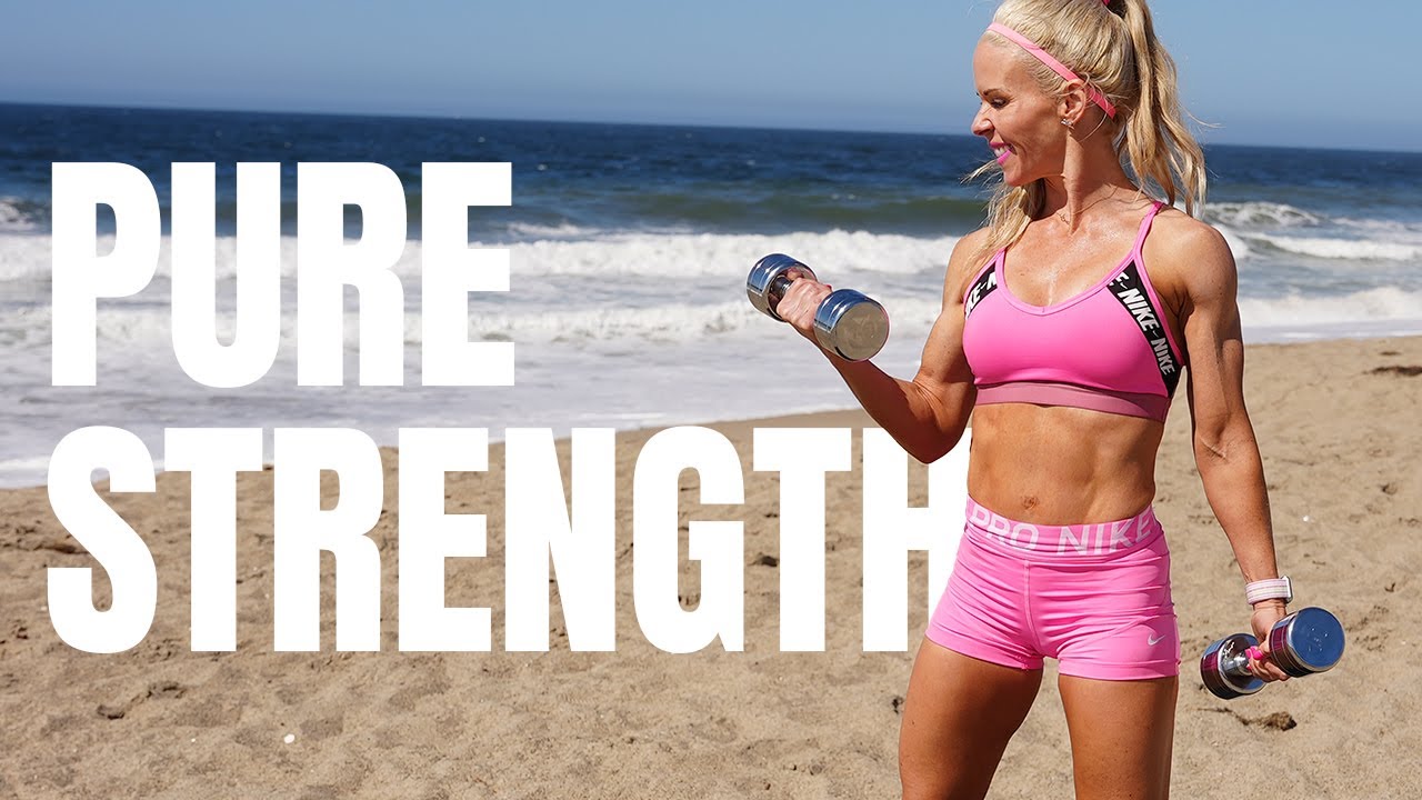 40 MINUTE FULL BODY STRENGTH WITH WEIGHTS | No Cardio | No Jumping | No Talking