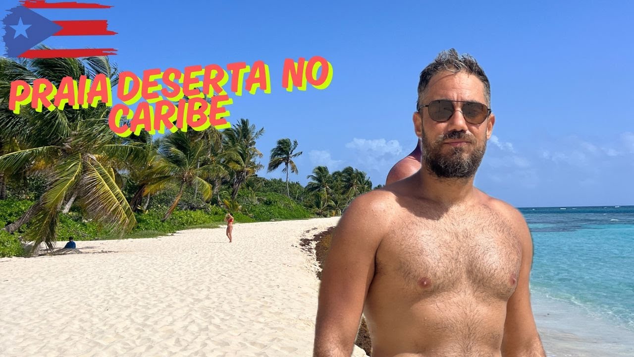 Esta é a MELHOR PRAIA de  PORTO RICO!
