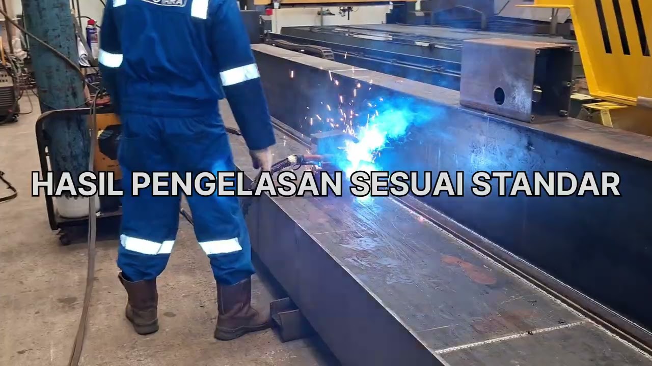 INTIP PROSES FABRIKASI OVERHEAD CRANE DI CRANE MAKER NO. 1 DI INDONESIA!!!