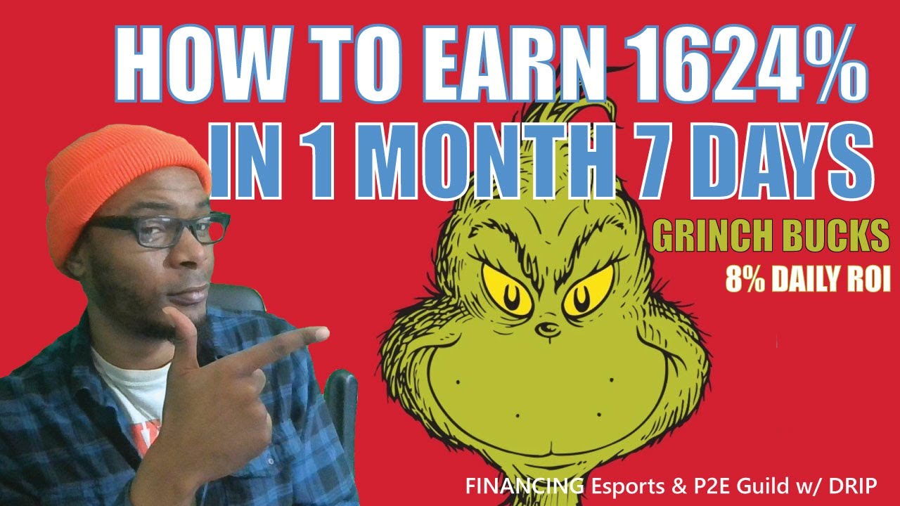 Grinch Bucks 8% Daily ROI Dapp - 24 Hour Gains, 1624% Strategy & Whitepaper Review [MMG]