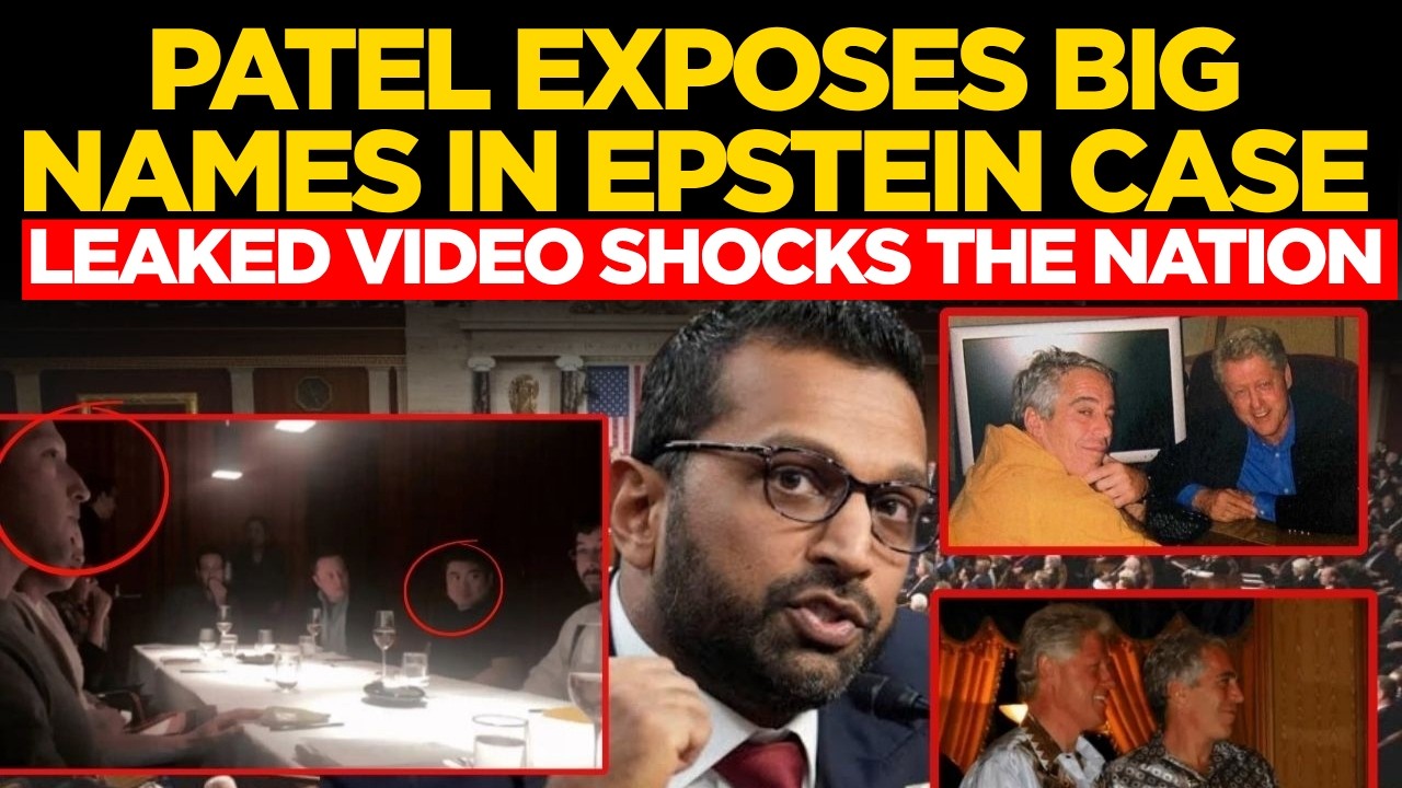 SENATE HEARING LIVE | Kash Patel Names Names From Epstein's List | Breaking News | US NEWS