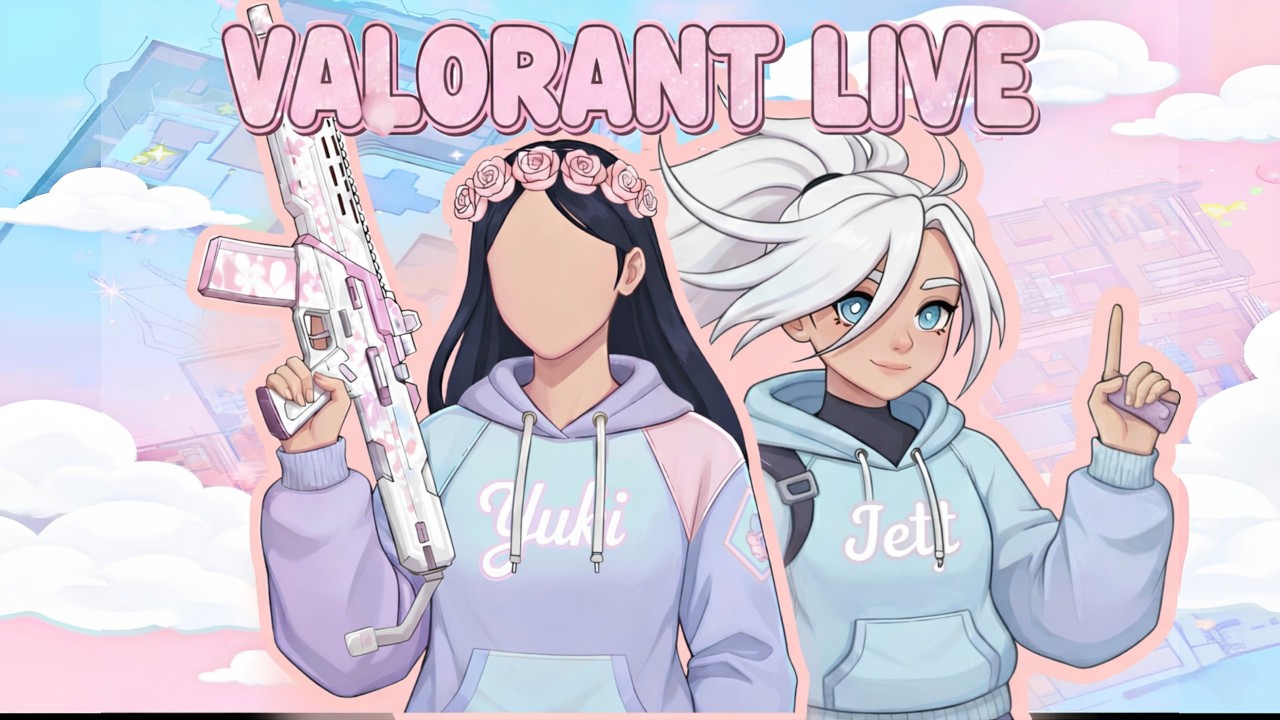 yurika yuki | Jett Comeback 🌸 | Calm Grind, No Tilt 😌 #valorant #live