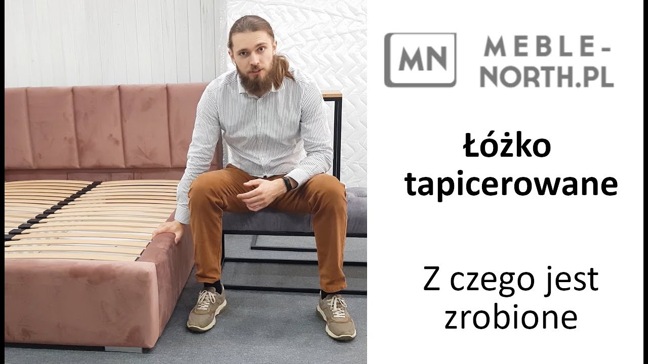 Łóżko tapicerowane z pojemnikiem dokładny opis i poradnik przed zakupem - Meble-NORTH.pl