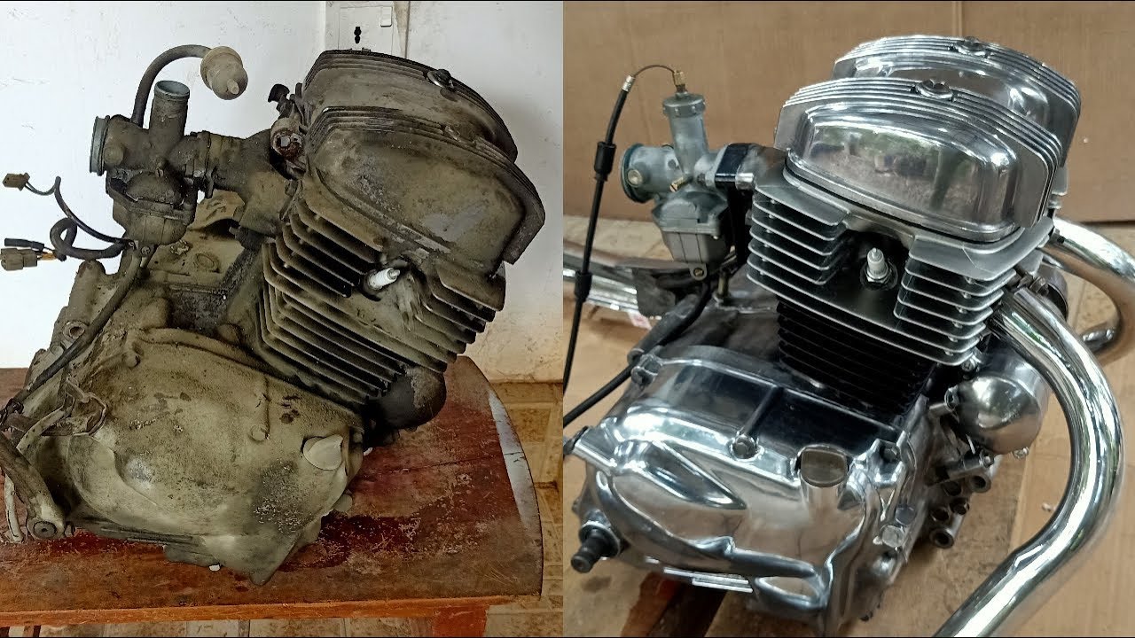 Honda CD125 Benly Engine Restoration