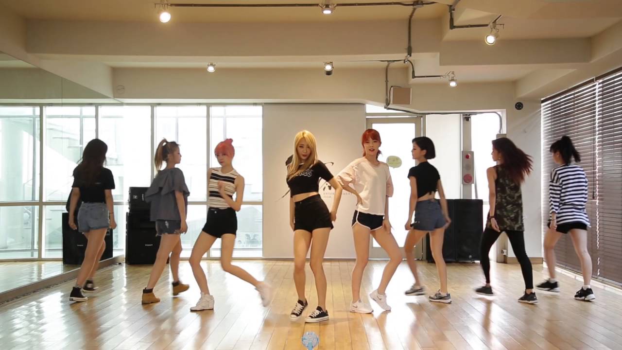 나인뮤지스 A[9MUSES A] - 입술에 입술(Lip 2 Lip) 안무 연습영상(Dance practice)