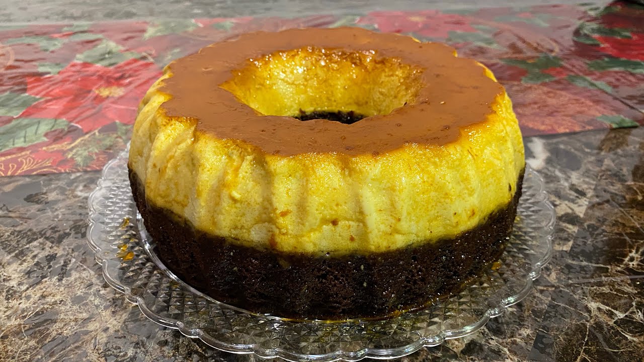 Como hacer un chocoflan 